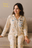 Women’s Elegant Pajama Set – Embossed Hearts Design