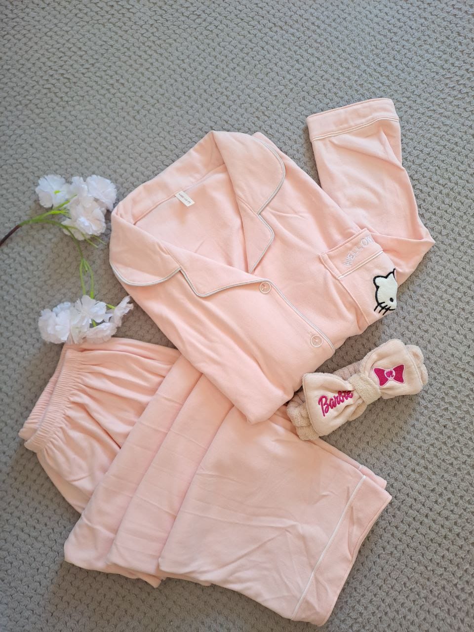 Hello Kitty Women’s Pajama Set – Cotton